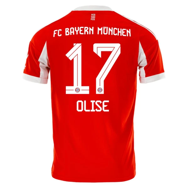 Camisola FC Bayern de Munique Olise 17 Homem Equipamento 1ª 2025-26 Camisola FC Bayern de Munique Olise 17 Homem Equipamento 1ª 2025-26