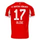 Camisola FC Bayern de Munique Olise 17 Homem Equipamento 1ª 2025-26 Camisola FC Bayern de Munique Olise 17 Homem Equipamento 1ª 2025-26