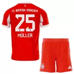 Camisola FC Bayern de Munique Thomas Müller 25 Criança Equipamento 1ª 2025-26