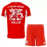 Camisola FC Bayern de Munique Thomas Müller 25 Criança Equipamento 1ª 2025-26 - Especial