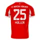 Camisola FC Bayern de Munique Thomas Müller 25 Homem Equipamento 1ª 2025-26 Camisola FC Bayern de Munique Thomas Müller 25 Homem Equipamento 1ª 2025-26
