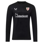 Camisola Guarda-Redes Athletic Bilbao Homem 2025-26 Preta Manga Comprida