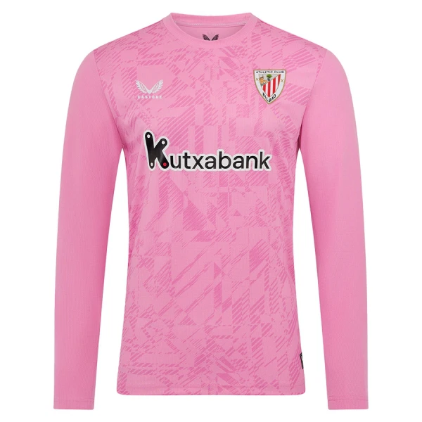 Camisola Guarda-Redes Athletic Bilbao Homem 2025-26 Rosa Manga Comprida Camisola Guarda-Redes Athletic Bilbao Homem 2025-26 Rosa Manga Comprida