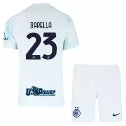 Camisola Inter Milan Barella 23 Criança Equipamento 2ª 2025-26 Camisola Inter Milan Barella 23 Criança Equipamento 2ª 2025-26