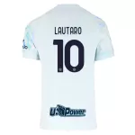 Camisola Inter Milan Lautaro Martinez 10 Homem Equipamento 2ª 2025-26