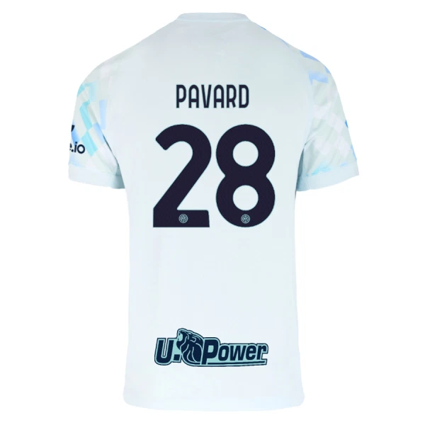 Camisola Inter Milan Pavard 28 Homem Equipamento 2ª 2025-26 Camisola Inter Milan Pavard 28 Homem Equipamento 2ª 2025-26
