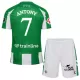 Camisola Real Betis Antony 7 Criança Equipamento 1ª 2025-26 Camisola Real Betis Antony 7 Criança Equipamento 1ª 2025-26