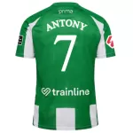 Camisola Real Betis Antony 7 Homem Equipamento 1ª 2025-26