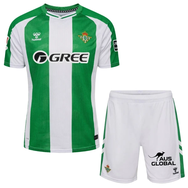 Camisola Real Betis Criança Equipamento 1ª 2025-26 Camisola Real Betis Criança Equipamento 1ª 2025-26