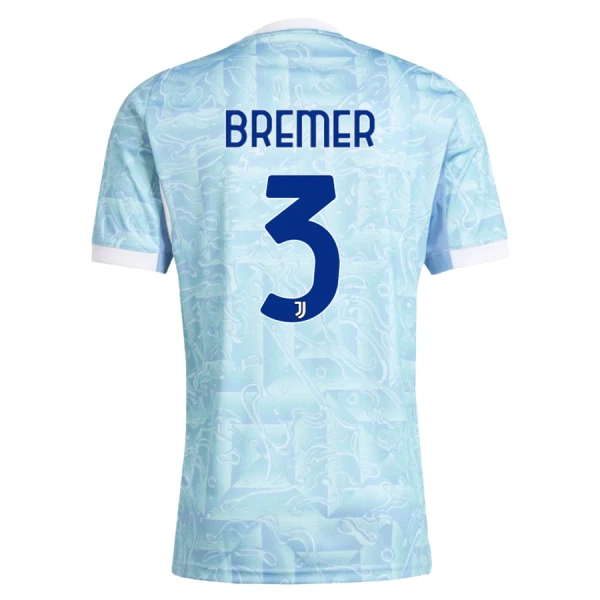 Camisola Juventus Bremer 3 Criança Equipamento 2ª 2025-26
