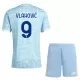 Camisola Juventus Vlahovic 9 Criança Equipamento 2ª 2025-26 Camisola Juventus Vlahovic 9 Criança Equipamento 2ª 2025-26