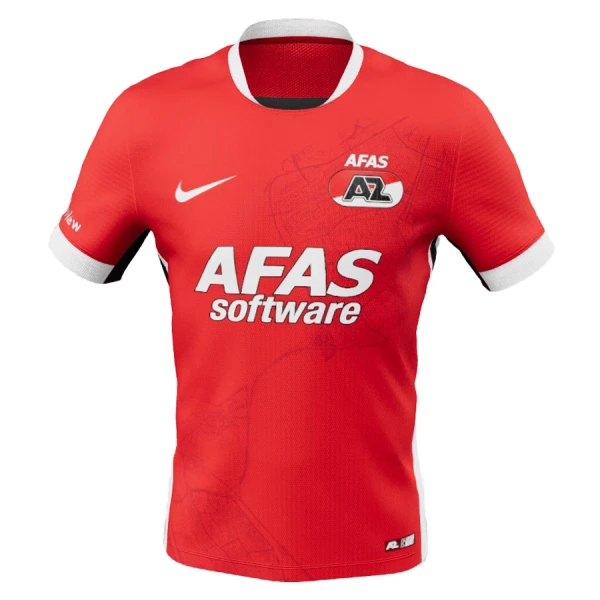 Camisola AZ Alkmaar Homem Equipamento 1ª 2025-26 Camisola AZ Alkmaar Homem Equipamento 1ª 2025-26