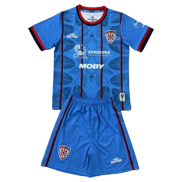 Camisola Cagliari Calcio Criança Equipamento 3ª 2025-26