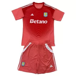 Camisola Guarda-Redes Aston Villa Criança 2025-26 Vermelha Camisola Guarda-Redes Aston Villa Criança 2025-26 Vermelha