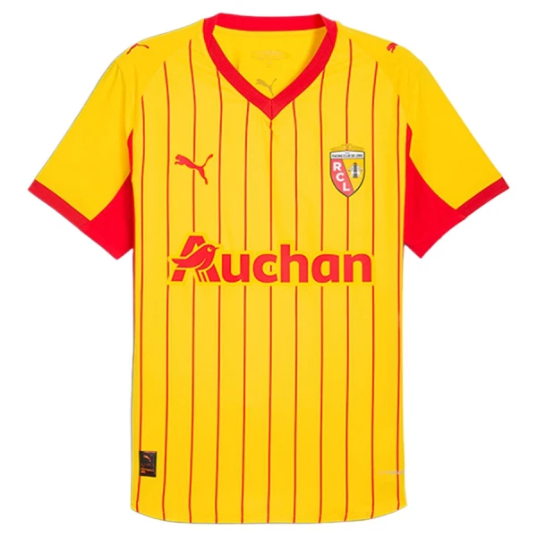 Camisola RC LENS Homem Equipamento 1ª 2025-26