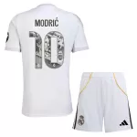 Camisola Real Madrid Modrić 10 Criança Equipamento 1ª 2025-26 - Especial