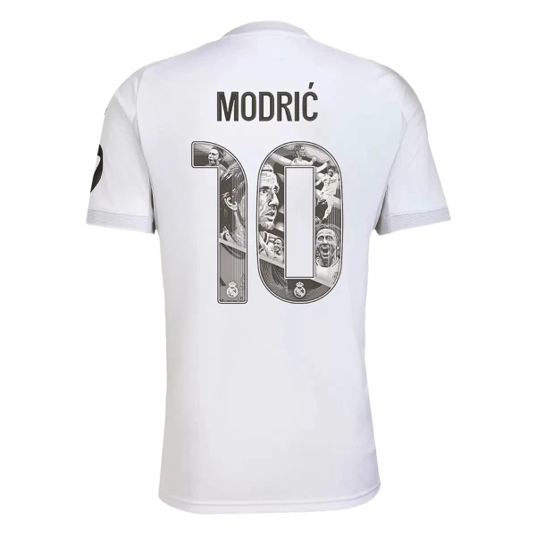 Camisola Real Madrid Modrić 10 Homem Equipamento 1ª 2025-26 - Especial