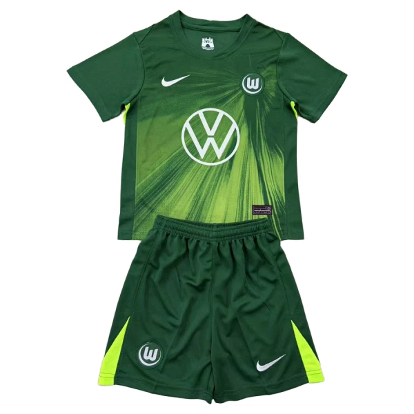 Camisola VfL Wolfsburg Criança Equipamento 1ª 2025-26