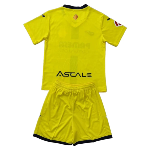 Camisola Villarreal Criança Equipamento 1ª 2025-26