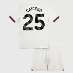 Camisola Chelsea Caicedo 25 Criança Equipamento 2ª 2025-26
