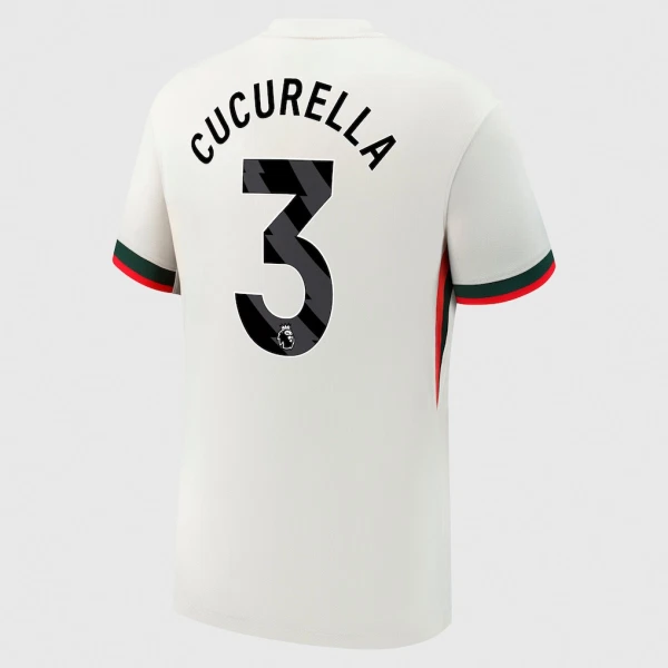 Camisola Chelsea Cucurella 3 Homem Equipamento 2ª 2025-26