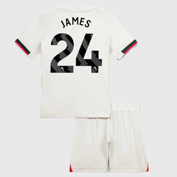 Camisola Chelsea James 24 Criança Equipamento 2ª 2025-26