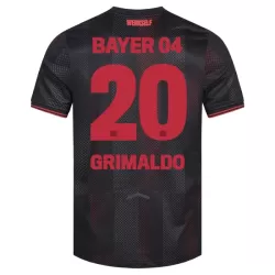 Camisola Bayer Leverkusen Alejandro Grimaldo 20 Homem Equipamento 1ª 2025-26 Camisola Bayer Leverkusen Alejandro Grimaldo 20 Homem Equipamento 1ª 2025-26