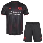 Camisola Bayer Leverkusen Criança Equipamento 1ª 2025-26