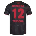 Camisola Bayer Leverkusen Edmond Tapsoba 12 Homem Equipamento 1ª 2025-26