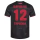 Camisola Bayer Leverkusen Edmond Tapsoba 12 Homem Equipamento 1ª 2025-26
