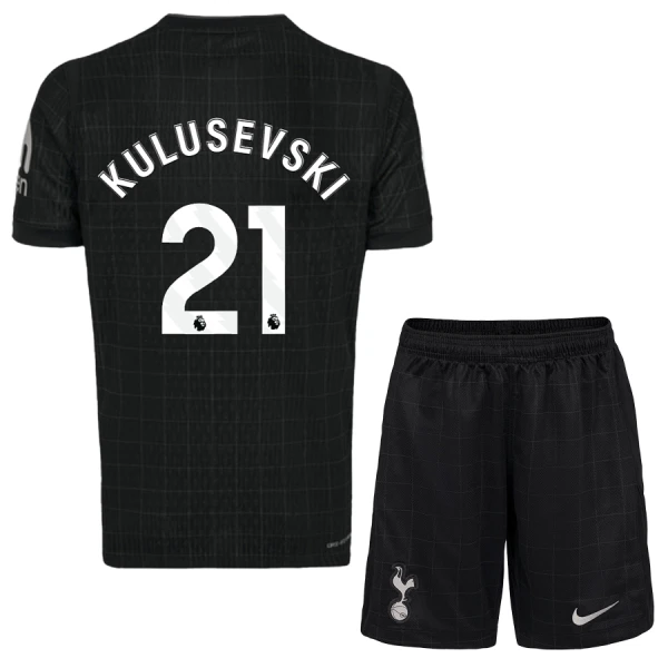 Camisola Tottenham Hotspur Kulusevski 21 Criança Equipamento 2ª 2025-26