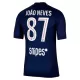Camisola Paris Saint-Germain Joao Neves 87 Homem Equipamento 1ª 2025-26