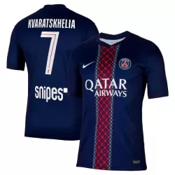 Camisola Paris Saint-Germain Kvaratskhelia 7 Homem Equipamento 1ª 2025-26 Camisola Paris Saint-Germain Kvaratskhelia 7 Homem Equipamento 1ª 2025-26