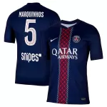 Camisola Paris Saint-Germain Marquinhos 5 Homem Equipamento 1ª 2025-26