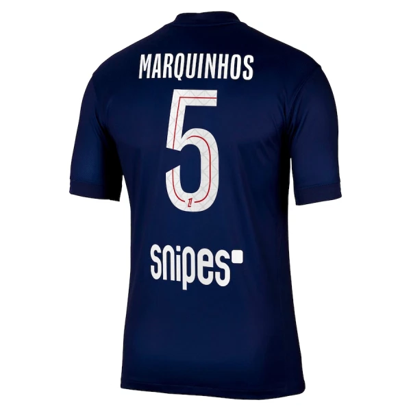 Camisola Paris Saint-Germain Marquinhos 5 Homem Equipamento 1ª 2025-26