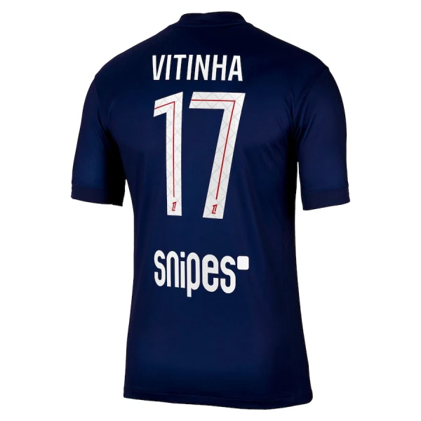 Camisola Paris Saint-Germain Vitinha 17 Homem Equipamento 1ª 2025-26
