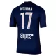 Camisola Paris Saint-Germain Vitinha 17 Homem Equipamento 1ª 2025-26