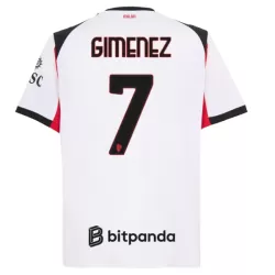Camisola AC Milan Gimenez 7 Homem Equipamento 2ª 2025-26 Camisola AC Milan Gimenez 7 Homem Equipamento 2ª 2025-26
