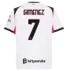 Camisola AC Milan Gimenez 7 Homem Equipamento 2ª 2025-26