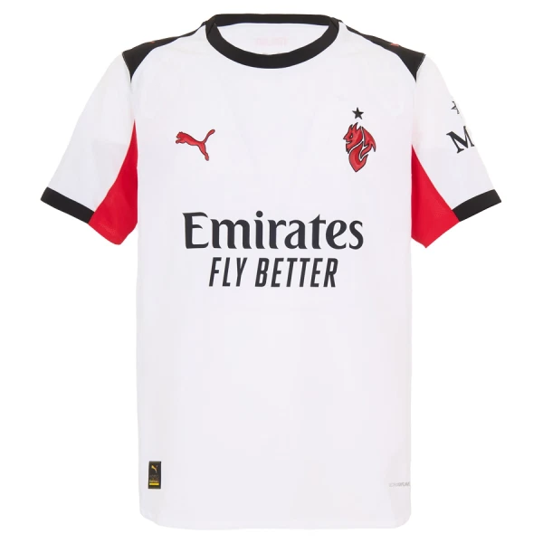 Camisola AC Milan Gimenez 7 Homem Equipamento 2ª 2025-26