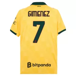 Camisola AC Milan Gimenez 7 Homem Equipamento 3ª 2025-26 Camisola AC Milan Gimenez 7 Homem Equipamento 3ª 2025-26