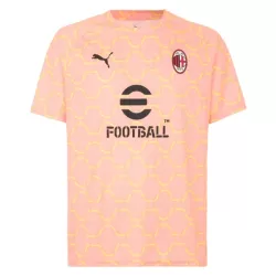 Camisola AC Milan Pre-Match Homem 2025-26 Rosa Camisola AC Milan Pre-Match Homem 2025-26 Rosa