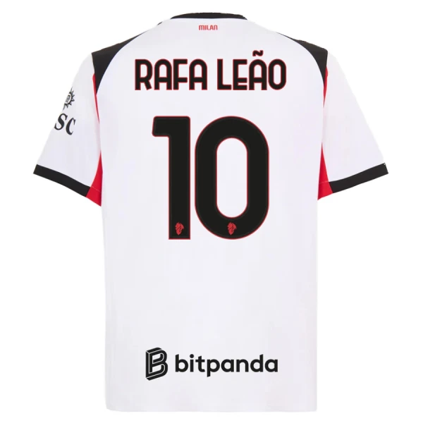 Camisola AC Milan Rafael Leao 10 Homem Equipamento 2ª 2025-26 Camisola AC Milan Rafael Leao 10 Homem Equipamento 2ª 2025-26