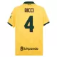 Camisola AC Milan Ricci 4 Homem Equipamento 3ª 2025-26 Camisola AC Milan Ricci 4 Homem Equipamento 3ª 2025-26
