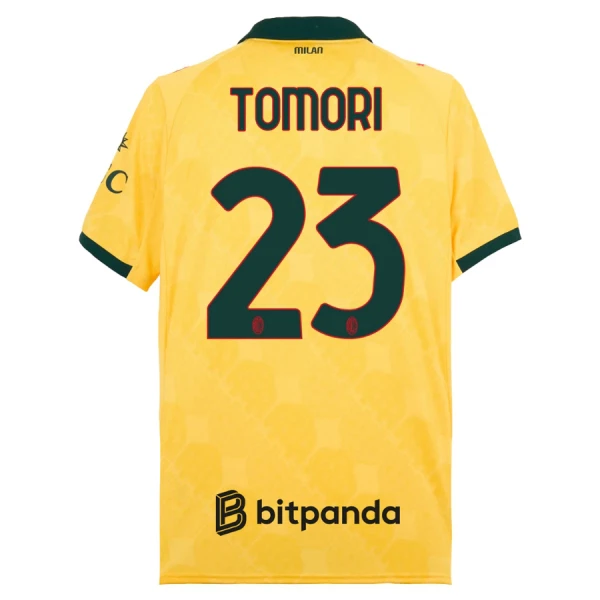 Camisola AC Milan Tomori 23 Homem Equipamento 3ª 2025-26 Camisola AC Milan Tomori 23 Homem Equipamento 3ª 2025-26