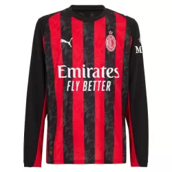 Camisola Manga Comprida AC Milan Homem Equipamento 1ª 2025-26 Camisola Manga Comprida AC Milan Homem Equipamento 1ª 2025-26