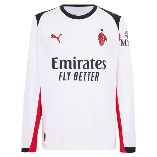 Camisola Manga Comprida AC Milan Homem Equipamento 2ª 2025-26 Camisola Manga Comprida AC Milan Homem Equipamento 2ª 2025-26