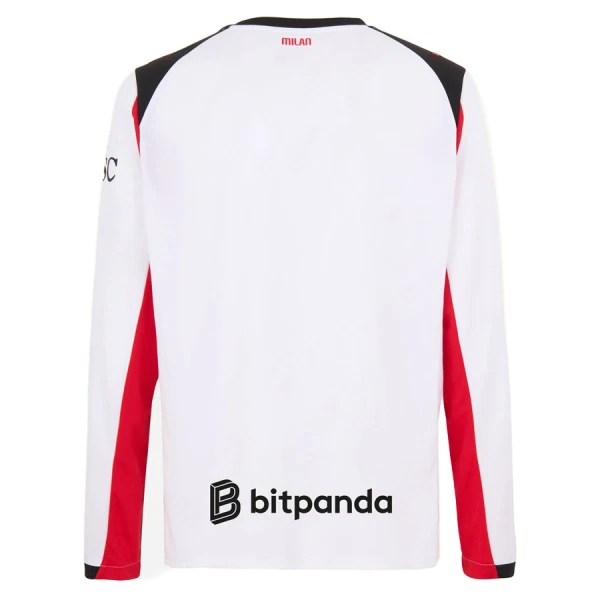 Camisola Manga Comprida AC Milan Homem Equipamento 2ª 2025-26