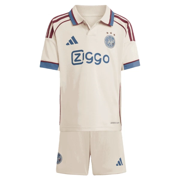 Camisola Ajax Amsterdam Criança Equipamento 3ª 2025-26