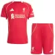 Camisola Liverpool Criança Equipamento 1ª 2025-26 Camisola Liverpool Criança Equipamento 1ª 2025-26